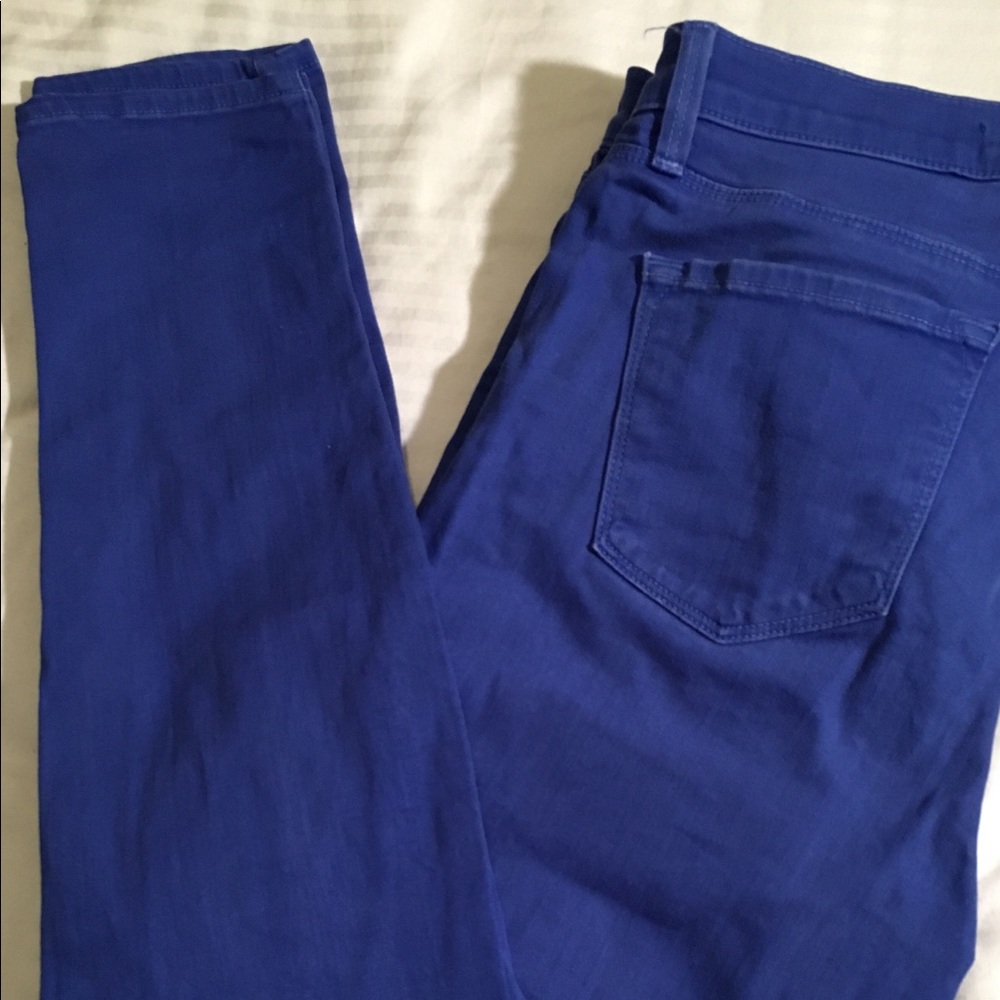 J BRAND high waisted skinny jeans